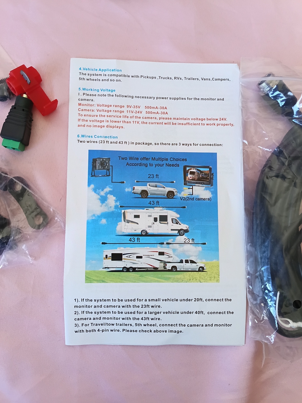 LeeKooLuu G2 Vehicle Rear View Monitor System Kit - Picture 6 of 13